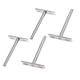 thumbnail image 1 of Soporte De Estante Flotante De 4 Pulgadas Soporte De Placa Ciega Soporte Oculto Con Tornillos Y Tacos De Pared Para Estantes Flotantes De Madera 4 Uds. Speravity TO004948-00, 1 of 7
