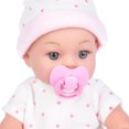 thumbnail image 4 of Muñeca Realista Muñeca Muñeca realista en blanco de 12 pulgadas con chupete (estrella rosa) Likrtyny libre de BPA, 4 of 7