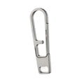 thumbnail image 1 of Titanium aleación de llavero de llavero con llavero para chaquetas Gris, 1 of 8