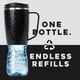 thumbnail image 3 of Vaso Térmico Buffer Flask Leopardo Negro Acero Inoxidable Anti Derrame 1000 ml, 3 of 8