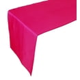 thumbnail image 2 of 10 Pcs Satin Table Runner Wedding Party Banquet Decoration&nbsp;12 x 108&nbsp;- Hot Pink, 2 of 9