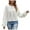 White, variant on LYXSSBYX Women Fall Sweaters for Women 2022 Hot Sale Clearance Short Long Sleeve Wide Sleeve Fashionable Knit Sweater