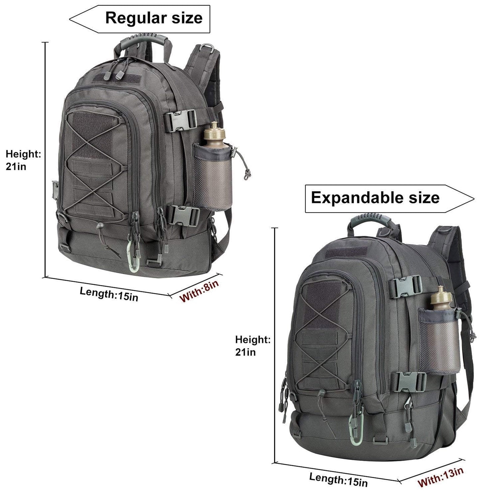 Backpack for Men Women Camping Hiking Large Multifunction Outdoor Sport Rucksack Molle Bag Backpacks