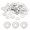 M3, 3.4mm ID 12mm OD 1mm Thick, variant on 2 Pcs M16 Stainless Steel Flat Washers Round Assortment Parts Spacers Assorted for Screws, Bolts, Plumbing, Automotive, Electrical 17mm ID 30mm OD 2mm Thick