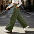 thumbnail image 7 of yillto Women's Wide Leg Fleece Lounge Pant Fuzzy Winter Cozy Warm Soft Sherpa Pajama Bottoms Sleepwear, 7 of 7