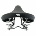 thumbnail image 2 of Pure Cycles City Comfy Saddle - Black Steel Rails PVC Cover Unisex, 2 of 2