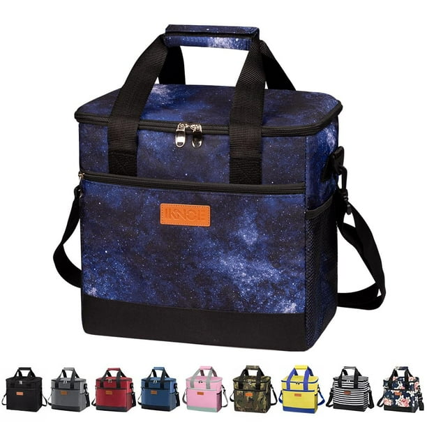Bolsa térmica iknoe grande, 29 x 17 x 30 cm, con aislamiento para 24 latas