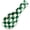 Emerald Check, variant on Enamel Spoon Rest, Kitchen Spoon Holder and Utensil Rest for Stovetop, Black-and-White Courtly Check