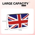thumbnail image 3 of British Flag Britain English England Handbag Purse Tote Organizer Zipper Closure Cosmetic Pouch Bag For Travelling, 3 of 7