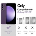 thumbnail image 2 of JETech Slim Fit Case for Samsung Galaxy S23 FE 6.4-Inch, Flexible Soft TPU Shockproof Thin Phone Cover with Matte Finish (Lilac), 2 of 6