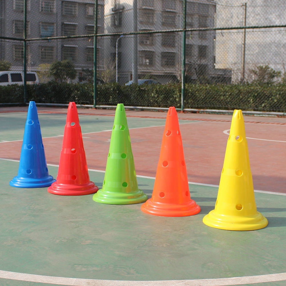 WHAMVOX Football Training Cones, 50cm High, LDPE Material with Stable Base for Outdoor Practice and Drills