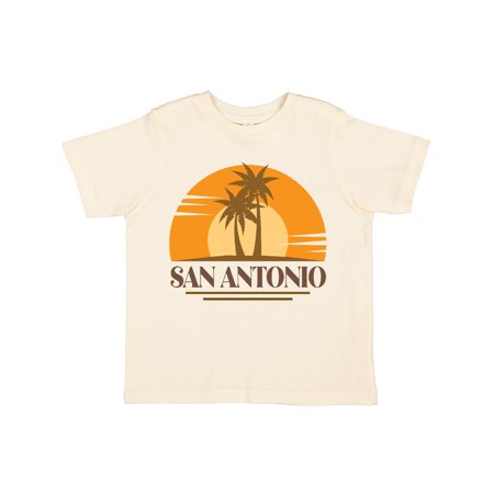 

Inktastic San Antonio Retro Sunset Gift Toddler Boy or Toddler Girl T-Shirt