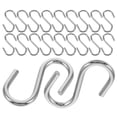 thumbnail image 6 of MLINS 50pcs Mini S Hooks Connectors Small Metal S Shaped Wire Hooks Christmas Ornament Hangers for DIY Crafts Hanging Jewelry, Keychain and Tags, 6 of 8
