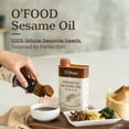 thumbnail image 4 of Chung Jung One O’Food Premium Sesame Oil, 5.4 Fl Oz, 100% Pure Sesame Seed Oil, Korean-Style Toasted, Rich and Nutty Flavor, Good for Cooking, Stir-fry, Noodles, Dressing, Drizzle, 4 of 5