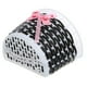 thumbnail image 2 of EeaseMX Preciosa cesta de bicicleta Bownot Bownot Bailnot Canasta delantera para niños Niña - Tamaño S (negro), 2 of 7