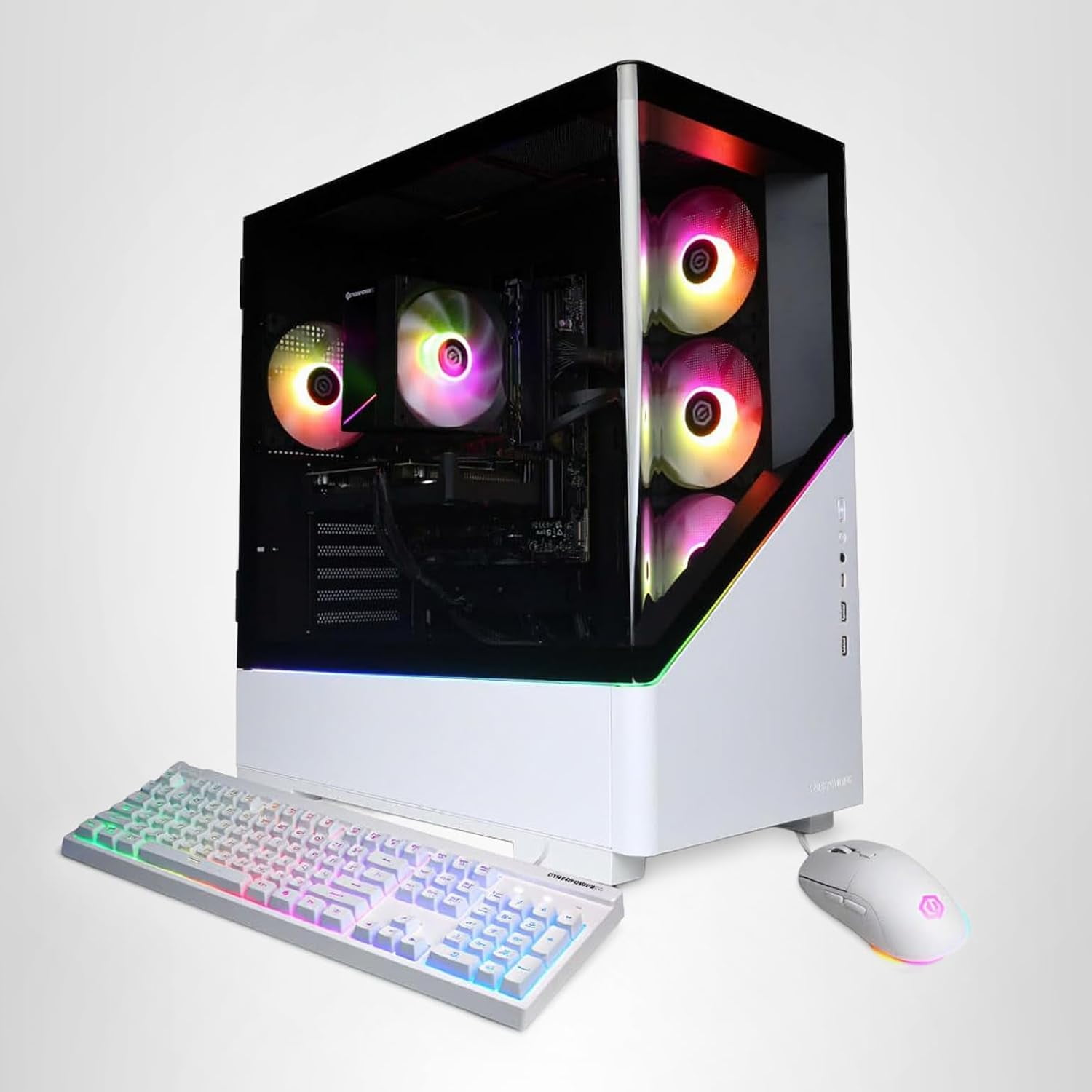 CyberPowerPC Gamer Xtreme Gaming PC, Intel Core i7-14700F 2.1GHz, GeForce RTX 5060 Ti 8GB, 16GB DDR5, 1TB PCIe 4.0 SSD, WiFi Ready & Windows 11 Home (GXiVR8040A19)