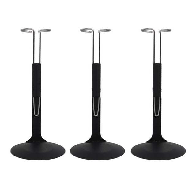 3 Piezas Sunnimix Soporte de exhibición para Muñecas 1/6