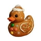 thumbnail image 1 of Estatua de pato navideño de 8 cm, escultura creativa de animal, adorno de resina, decoración para pan de jengibre, 1 of 9