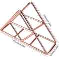 thumbnail image 2 of Napkin Holder, Stainless Steel Triangle Paper Napkin Holder, Metal Dining Table Napkin Holder, 2 of 5