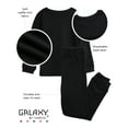 thumbnail image 2 of Galaxy by Harvic Boys Thermal Set - 6 Piece Waffle Knit Thermal Shirt & Boys Long Underwear (2T-16), 2 of 7