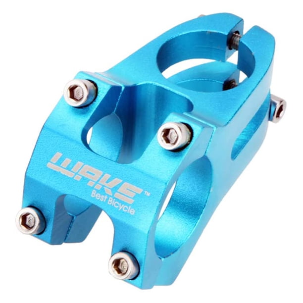 Vástago de bicicleta Lixada Vástago de Manilar de Bicicleta Ciclismo MTB Bici de Montaña Aleación de Aluminio 31.8mm (Azul)