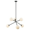 thumbnail image 2 of Trans Globe Lighting 11616 Haskell 40" Wide Pendant - Gold, 2 of 7