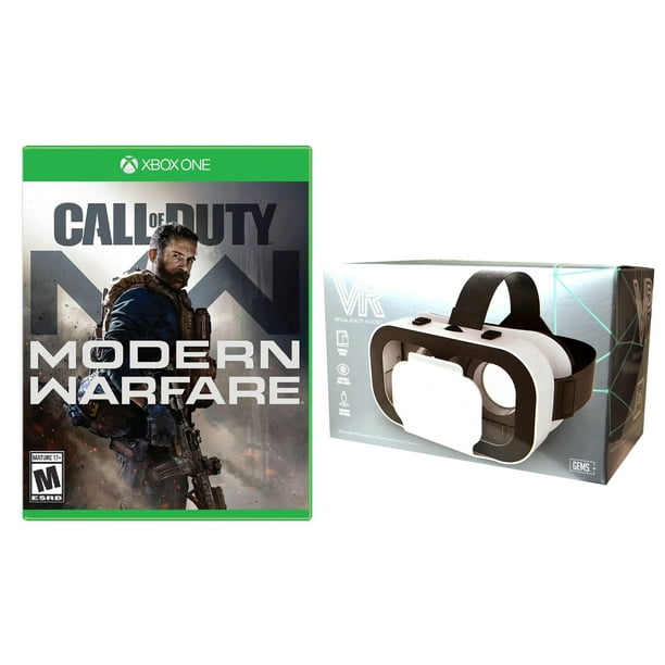 Call Of Duty Modern Warfare Xbox One With Gems Vr Headset Walmart Com Walmart Com