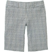 Juniors Glen Plaid Bermuda Shorts