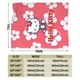 thumbnail image 2 of Hello Kitty Throw Blanket, Cozy Flannel Blankets For Boys Girls, Super Soft Warm Blanket For Couch Sofa Bed, 2 of 9