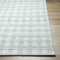 thumbnail image 3 of Hauteloom Garth Wool Living Room, Bedroom Area Rug - Traditional, Transitional - Ivory, Light Slate - 3'6" x 5'6", 3 of 9