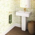 thumbnail image 6 of Concorde Square Two-Piece Pedestal Sink, 6 of 11