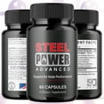 thumbnail image 3 of Steel Power Advanced Formula Pills All Natural Vitamin Supplement SteelPower 120 Capsules, 3 of 8