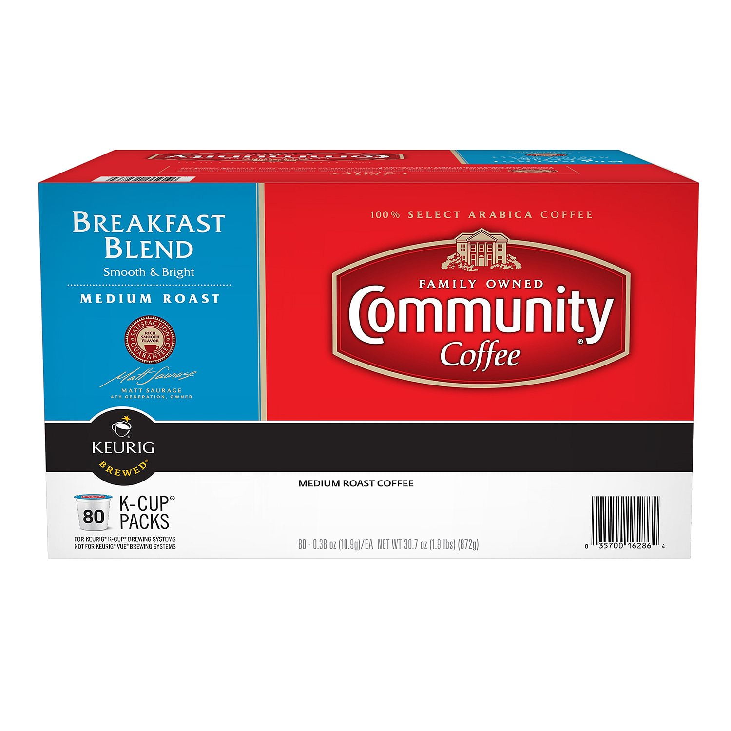 Product of Community Coffee, Breakfast Blend (80 KCups) [Bulk