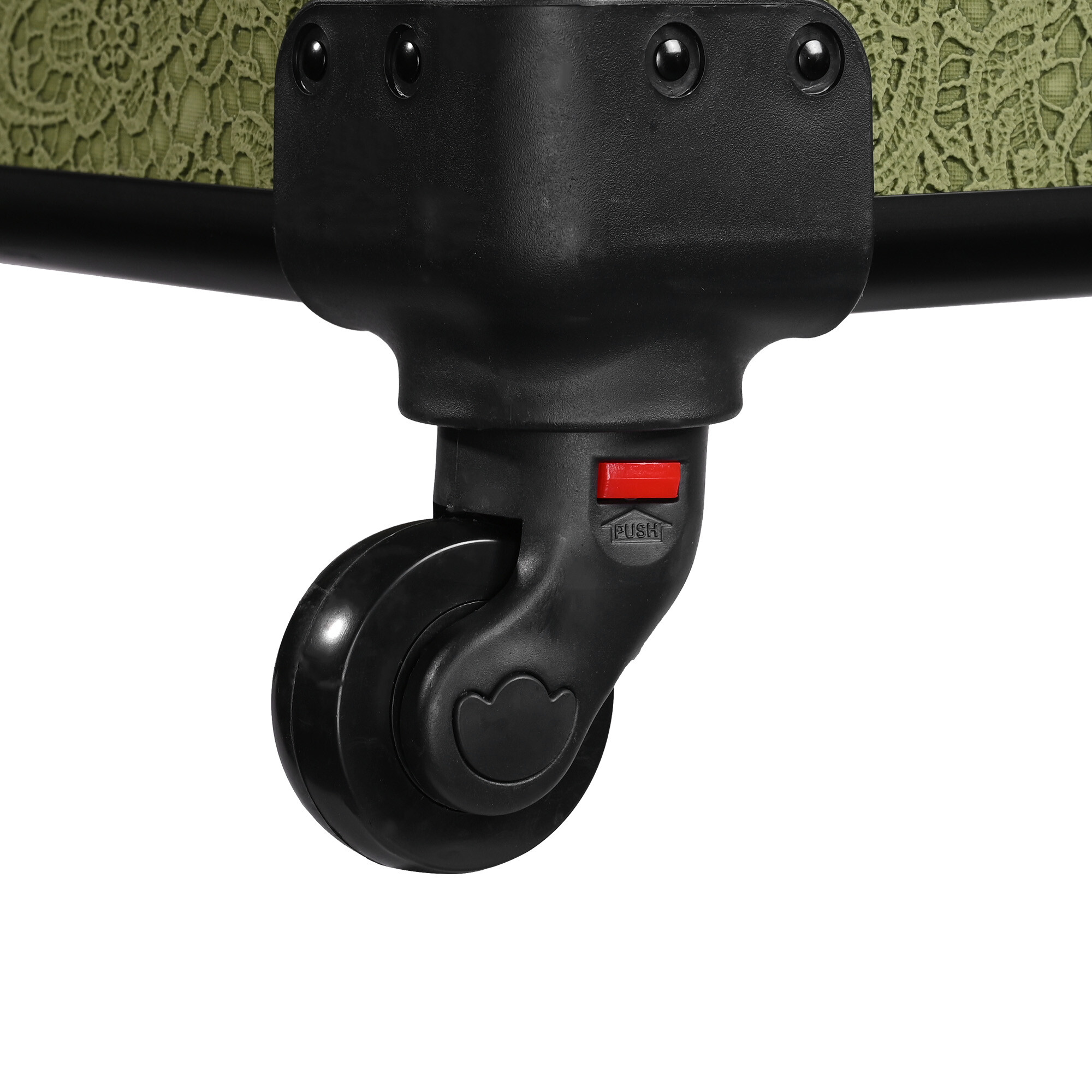 Byootique 2 Pack 2" Swivel Caster Wheels without Locking Brake for Makeup Case