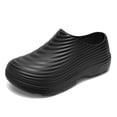 thumbnail image 2 of Rokment Chef Shoes for Women Men Non Slip Work Shoes Waterproof Oil Resistant Closed Toe Clogs Kitchen Restaurant Food Service Nursing Mules Black Size 6.5, 2 of 7