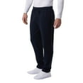 thumbnail image 4 of 32 Degrees Men's Drawstring Straight Leg Blue Sweatpants, Large, 4 of 4