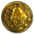 thumbnail image 3 of (1853) BG-222 Liberty Round 25 Cent Gold MS-64 PCGS, 3 of 3