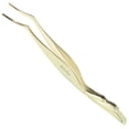 thumbnail image 1 of Miuffue Herramienta aplicadora de pestañas DIY Herramienta aplicadora de pestañas postizas Pinzas de pestañas curvas de acero inoxidable para pestañas en racimo Oro, 1 of 5