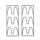 thumbnail image 5 of 2 Estantes Organizadores de Cocina Montados en la Pared para Tapas de Ollas, Soporte para Tapas de Ollas, Soporte para Platos, Accesorios de Cocina, 5 of 10
