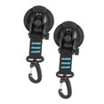 thumbnail image 1 of Ganchos de ducha con ventosa de seguridad, paquete de 2, rotación de 360 degree, para ventanas. Azul, 1 of 9