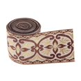 thumbnail image 3 of kurtrusly Wide Woven Border Ribbon Beautifully Embroidered 5 Meters/ 5 Yds Jacquard Trim Color 6cm x 5M 1Set, 3 of 6