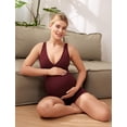 thumbnail image 4 of Sostén CRZ YOGA Butterluxe sin Varillas para Lactancia y Maternidad Rojo Merlot, 4 of 5
