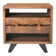 thumbnail image 2 of Bedroom Nightstand - Modern Accent Table with DrawerOpen Storage, 2 of 7