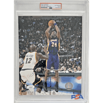 Kobe Bryant Signed Slabbed 8x10 Photo File Photo PSA/DNA Authenticated 84408597