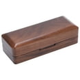 thumbnail image 3 of Estuche de madera maciza para boquillas, almacenamiento portátil para accesorios de instrumentos musicales de saxofón, nogal negro, 3 of 14