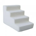 thumbnail image 2 of Yinanstore High Density Pet Steps Ladder, Cat Ramp Non Slip Dog Steps, Balanced Pet Steps for Sofa Small Dogs and Cats Couch High Beds White 4 Steps, 2 of 8
