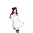 thumbnail image 3 of Sonducket Disfraz de poliéster para un cómodo Disfraces de cosplay de mucama de Lolita fáciles de usar Disfraces de disfraces azul SG, 3 of 6