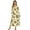 Bee Daisy, variant on Xoenoiee Bee Daisy Print Women's Long Sleeve Nightgown Full Length Sleepwear Button Down Long Sleepshirts Henley Sleep Dress Mumu Dress, Size S