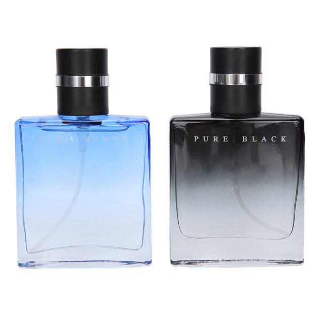 Kit de perfume para hombres perfume de fragancia ligera perfume en aerosol de larga duración 2 piezas Kit de perfume masculino Botella de vidrio Fragancia de larga duración