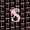 Black Pink S, variant on Manfei Girls Kawaii Bow Personalized Initial K Black Out Curtains,Vintage Polka Dots Curtains Pack of 2 (42x63 Each) for Kids Teens,Ultra Soft Home Decor